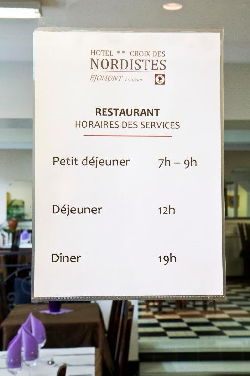 Hôtel Croix des Nordistes Lourdes Extérieur photo